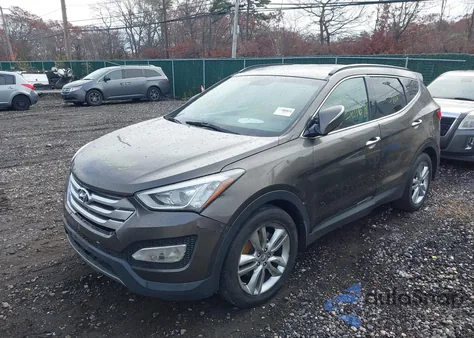 2013 Hyundai Santa Fe Sport 2.0T from USA, damaged, VIN 5XYZUDLA9DG051617